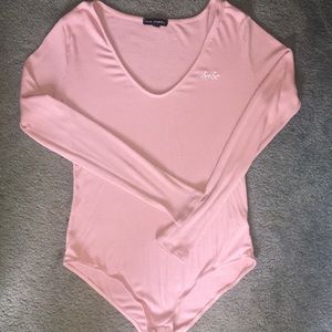 Pink bodysuit
